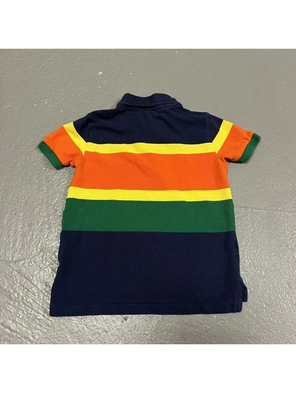 Polo Ralph Lauren Toddlers Multi Colored Striped Polo Shirt